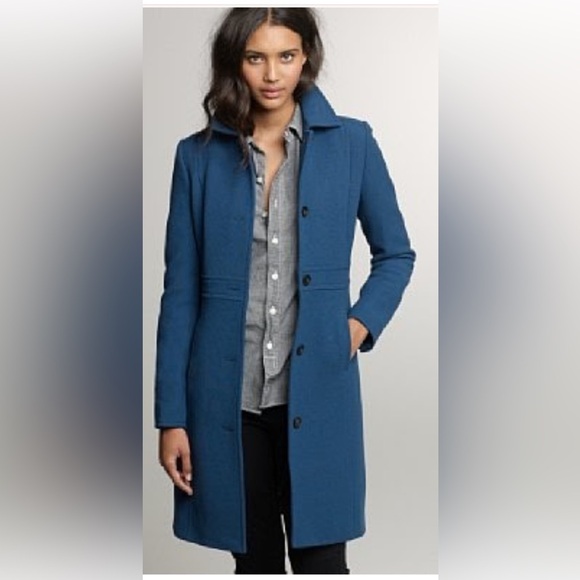 J.Crew SZ 4, classic Lady day double cloth wool blend jacket. - Picture 3 of 16
